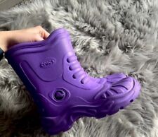 Crocs girls purple for sale  KEIGHLEY