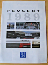Peugeot 1989 range for sale  BRISTOL