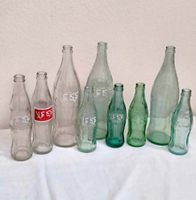 Colección de botellas de vidrio vintage de Coca-Cola de varios CL escritura árabe 1986 segunda mano  Embacar hacia Argentina