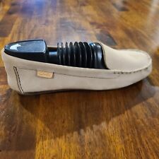 Sapatos femininos Clarks couro macio areia masculino 9 fiting slip on moc caminhada sarda comprar usado  Enviando para Brazil