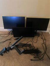 Triple monitor setup for sale  Milton