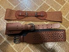 Two brown accessory for sale  Shipping to Ireland