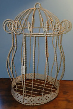 vintage wrought iron cage for sale  Willis