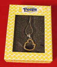 Peeps necklace rhinestone for sale  Coventry
