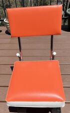 De colección K.R. Industries 2 sillas de vinilo plegables acolchadas para asiento de barco de estadio naranja segunda mano  Embacar hacia Argentina