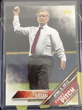 2016 Topps First Pitch Bud Selig #FP-12 Milwaukee Brewers Miller Park comprar usado  Enviando para Brazil