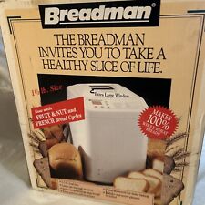 Breadman TR-440C Bread Maker Machine 7 Bread Settings 1.5 lb Loaf New Open Box!! for sale  Shipping to South Africa