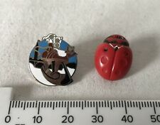 Plastic ladybird button for sale  COLCHESTER