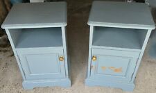 Pine bedside cabinets for sale  LONDON