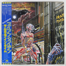 IRON MAIDEN EN ALGÚN LUGAR DEL TIEMPO EMI EMS91184 JAPÓN OBI VINILO LP segunda mano  Embacar hacia Argentina