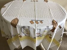 Vtg cotton tablecloth for sale  Waldorf