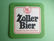 Bierdeckel brauerei zoller gebraucht kaufen  Rehau