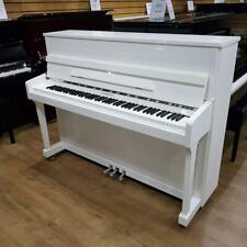 White upright piano for sale  MANSFIELD
