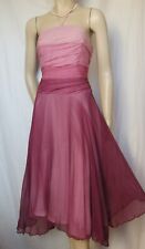 Seidenkleid lila rosa gebraucht kaufen  Bad Teinach-Zavelstein