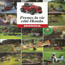 HONDA tondeuse autoportée H4518H H4514H H4013 H3011 H1011S Brochure 1993 environ d'occasion  Charmes