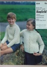 Hayfield vintage knitting for sale  ROTHERHAM