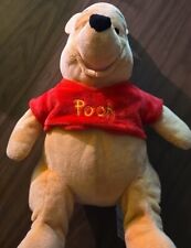 Winnie The Pooh Plush Original Authentic Disney 16x 6" W/Bean Pellets In Feet for sale  Shipping to South Africa