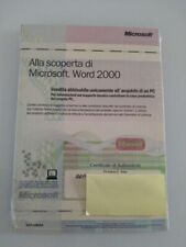 Microsoft word 2000 usato  Italia