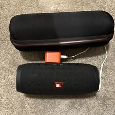 Usado, Altavoz portátil Bluetooth JBL Charge 3 negro con cable de carga y estuche blando segunda mano  Embacar hacia Argentina