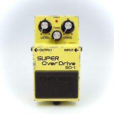 BOSS SD-1 Super OverDrive JRC4558DD 1994 Made in Taiwan ACA Effect Pedal HG96791 for sale  Shipping to South Africa