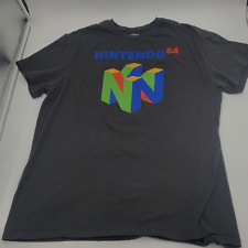 Camiseta masculina Nintendo 64 tamanho XL preta vintage videogames gamer Mario Cart Zelda, usado comprar usado  Enviando para Brazil