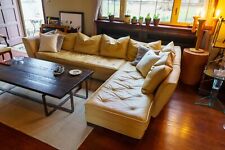 couch sofa leather sectional for sale  Abington