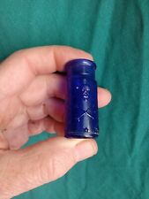 cobalt blue poison bottle for sale  Essex