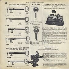1940 PAPER AD Malleable Skeleton Key Corbin Duplicating Machine Lock Yale Blanks for sale  Shipping to South Africa