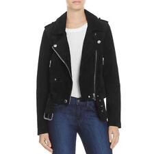 [BLANKNYC] Womens Black Suede Short Biker Motorcycle Jacket Coat XS BHFO 1880, used for sale  Shipping to South Africa