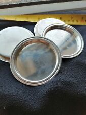 Solid silver coasters for sale  NEWTON ABBOT