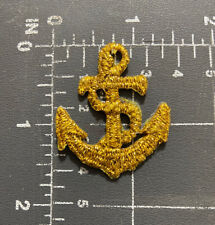 Usado, Vintage Oro Anchor Azul Marino Hope Parche Bordado Insignia Aplique Adorno comprar usado  Enviando para Brazil