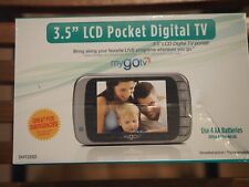 MyGoTV 3.5" LCD Pocket Digital TV Television Portable Handheld DHT235D for sale  Shipping to South Africa