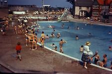 Deslizamiento de 35 mm - piscina, Rhos-on-Sea, tobogán comercial, década de 1960 segunda mano  Embacar hacia Argentina