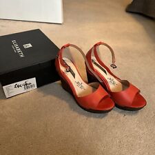 Elisabeth coral sandals for sale  LEIGHTON BUZZARD