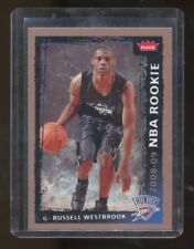 Russell Westbrook 2008-09 Fleer Rookie #204 Oklahoma City Thunder NBA RC (6k70) comprar usado  Enviando para Brazil