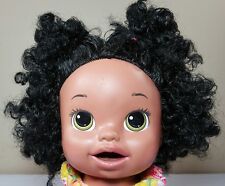 Baby Alive Doll Soft Face Interactive Talks Black Hispanic Ethnic Hasbro 2014, used for sale  Shipping to Canada