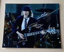 Foto autografada 8x10 assinada pela lenda da guitarra rock AC/DC *VENDA* comprar usado  Enviando para Brazil