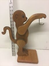 Unique wooden monkey for sale  Saginaw