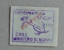 Chile 1907 official d'occasion  Linselles