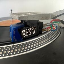 Cartucho de DJ Stanton 500-II azul D5100 AL-II aguja lápiz óptico + cabezal Stanton segunda mano  Embacar hacia Argentina
