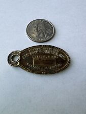 RARE ANTIQUE GAR WOOD INDUSTRIES BRASS FOB GAR WOOD BOATS , used for sale  Shipping to South Africa