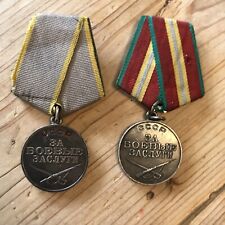 Coppia medaglie russe usato  Cesena