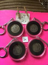 Lot coin keychains for sale  Shadyside