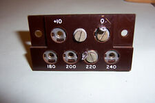 Mains voltage selector for sale  APPIN