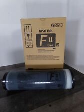 Riso Master S-8113 Black F II Type Duplicator Ink SINGLE Risograph S8113U OEM x1 for sale  Shipping to South Africa