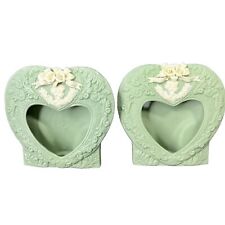 Green jasperware heart for sale  Fort Myers