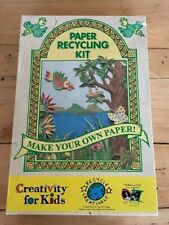 Usado, Kit de reciclagem de papel antigo faça sua própria criatividade de papel para crianças Gondwana 1994  comprar usado  Enviando para Brazil