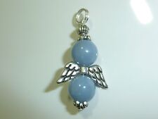 Pendentif angelite perles d'occasion  Angers-