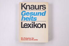 31980 knaurs gesundheitslexiko gebraucht kaufen  Herzebrock-Clarholz