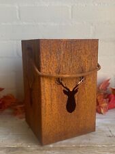 Rustic lantern stag for sale  LLANDRINDOD WELLS